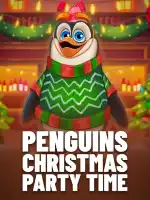 Penguins Christmas Party Time