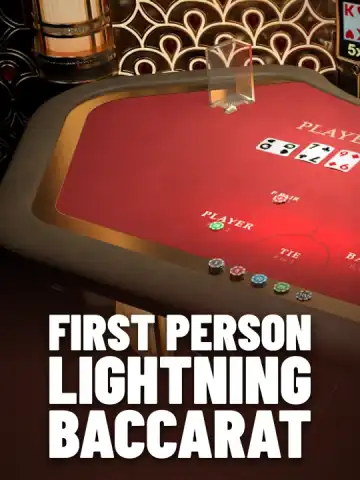 First Person Lightning Baccarat
