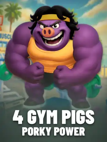 4 Gym Pigs - Porky Power